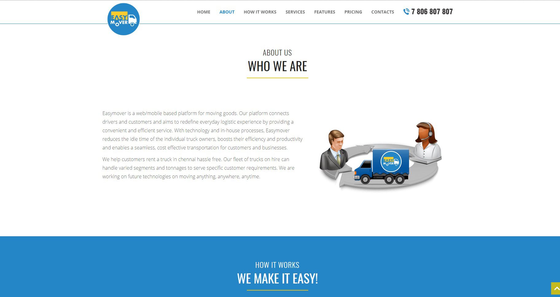 Easy Mover Web Design